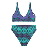 Aztek-y High Waist Bikini